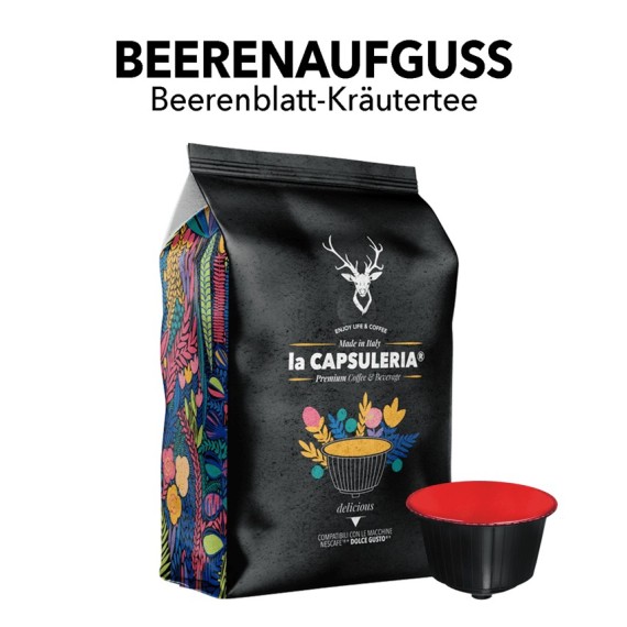 Nescafe Dolce Gusto kompatible Kapseln - Kräutertee Wildbeeren
