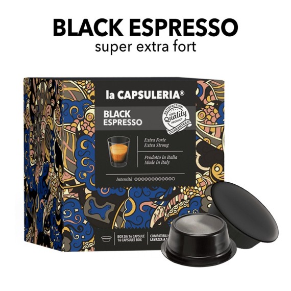 Lavazza A Modo Mio capsules compatibles - Caffè Black Mio