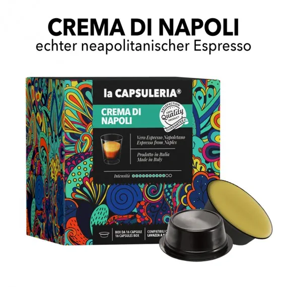 Lavazza A Modo Mio kompatible Kapseln - Caffè Crema di Napoli