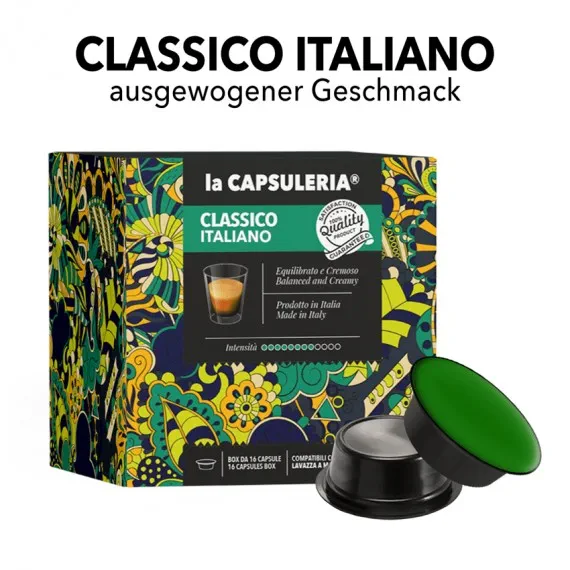 Lavazza A Modo Mio kompatible Kapseln - Caffè Classico Italiano