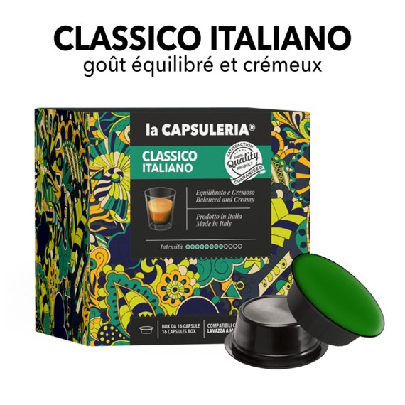 Capsules compatibles Lavazza A Modo Mio - Caffè Classico Italiano