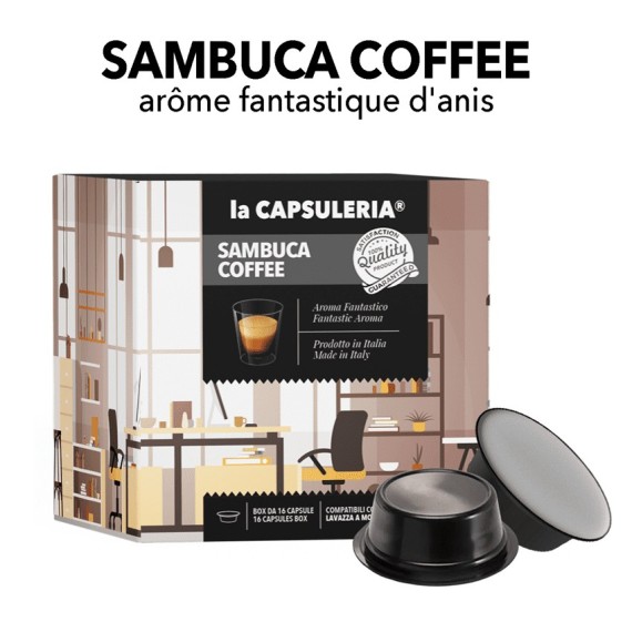 Capsules compatibles Lavazza A Modo Mio - Café Sambuca