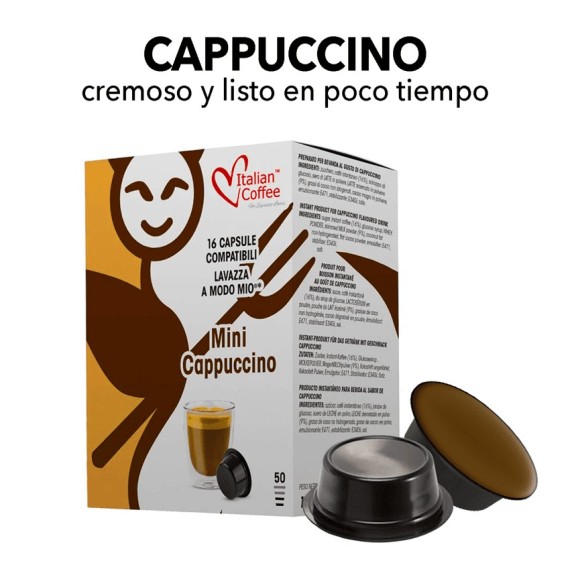Cápsulas compatibles con Lavazza A Modo Mio - Cappuccino