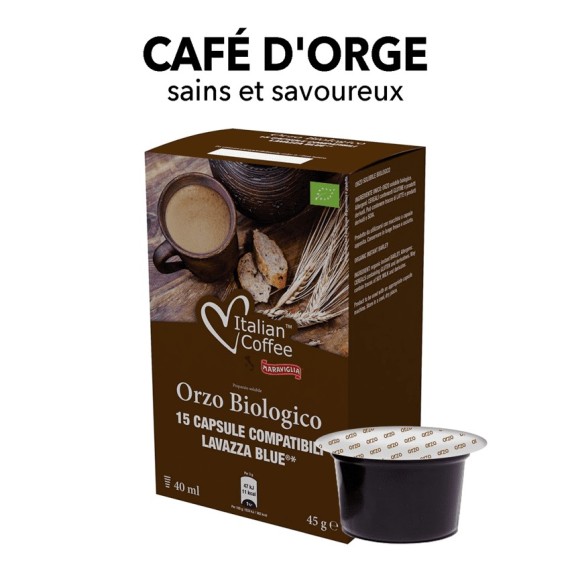 Capsules compatibles Lavazza Firma - Creamy Barley (Crème d'orge)