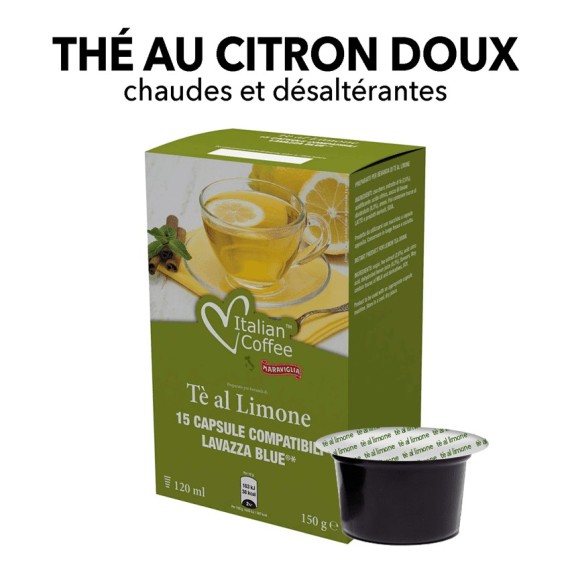 Lavazza Firma compatible capsules - Sweet Lemon Tea