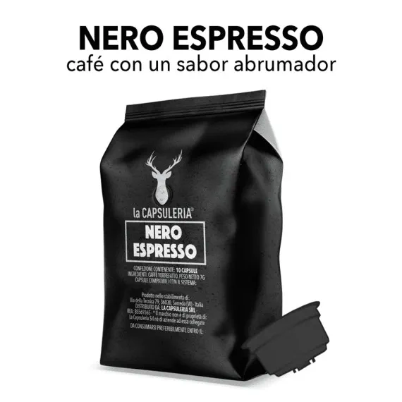 Cápsulas compatibles con Caffitaly - Caffè Nero Espresso