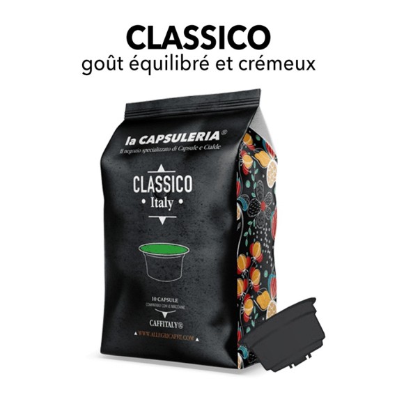 Capsules compatibles Caffitaly - Caffè Classico Italie
