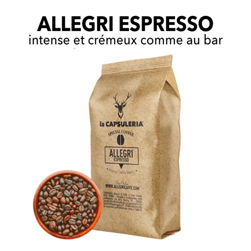 Café robusta en grains 1 kg Aro