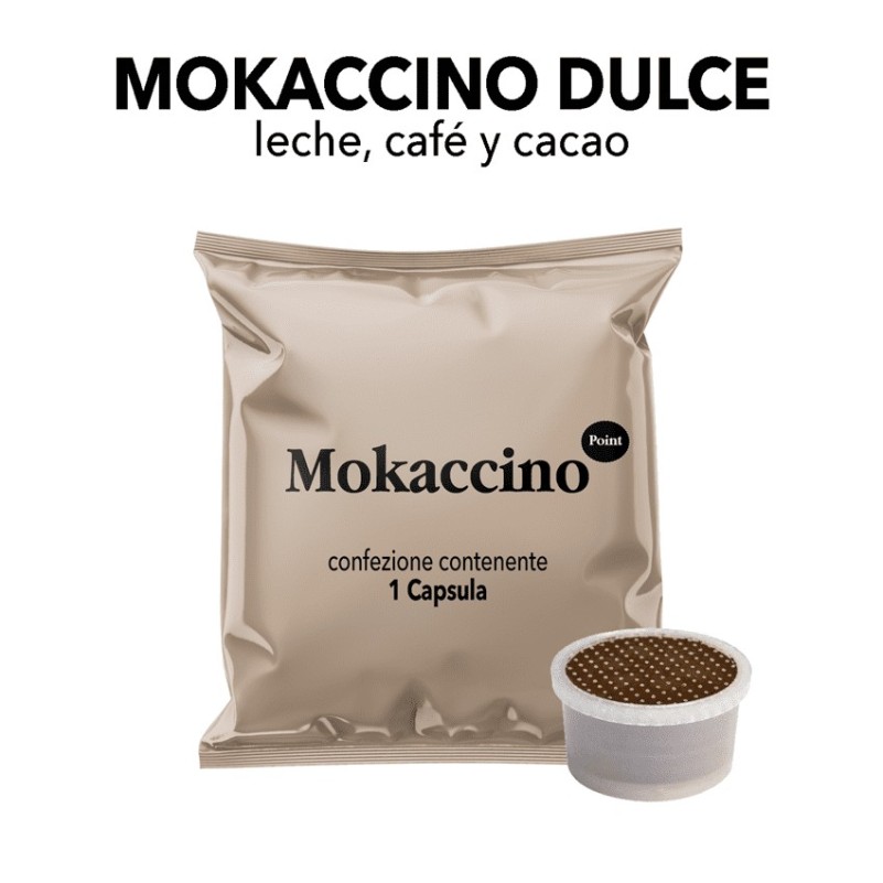 Cápsulas compatibles con Lavazza Espresso Point - Mokaccino Dolce