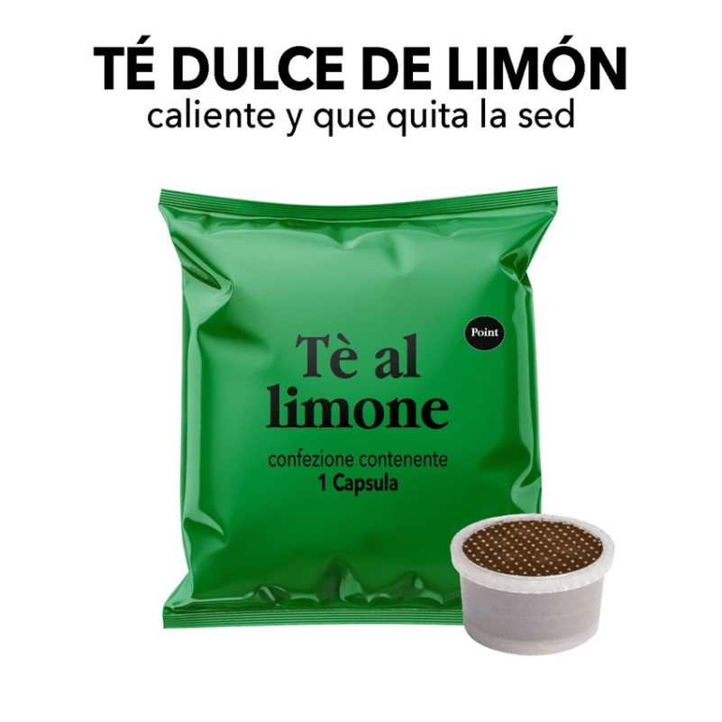 Cápsulas compatibles con Lavazza Espresso Point - Té de limón dulce
