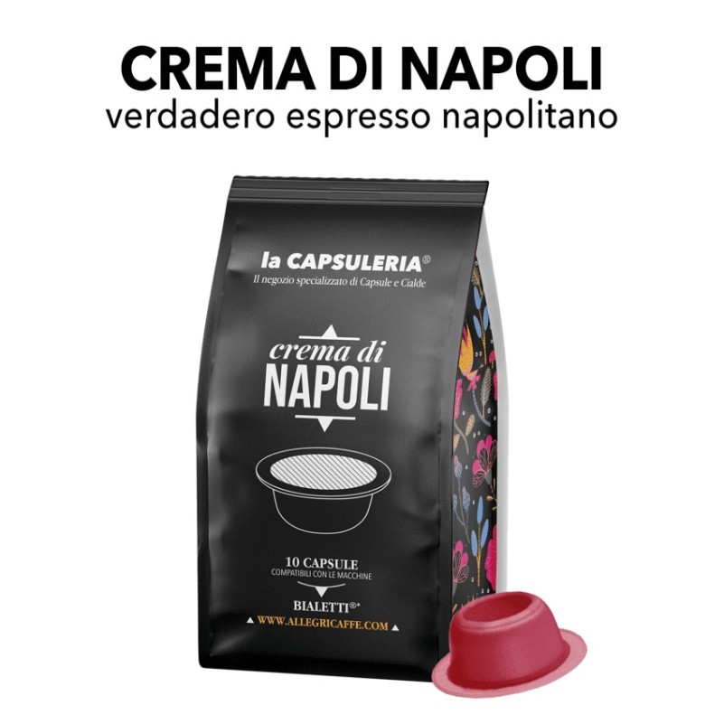 Cápsulas compatibles Bialetti - Café Crema di Napoli