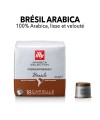 Café Brésil 100% Arabica 18 Capsules originales Illy Iperspresso