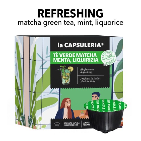 Nescafe Dolce Gusto Compatible Capsules - Refreshing Drink Nescafe Dolce Gusto Compatible Capsules - Refreshing Drink